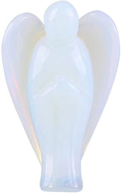 Pietra di guarigione - Opaal cristallo - 3,8 cm Pietra da preoccupazione - Meditazione/Yoga - Bilancio energetico - Riduzione dello stress - Materiale di alta qualità