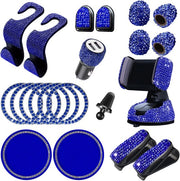 Set di decorazione per auto con diamanti lucidi per interni lussuosi