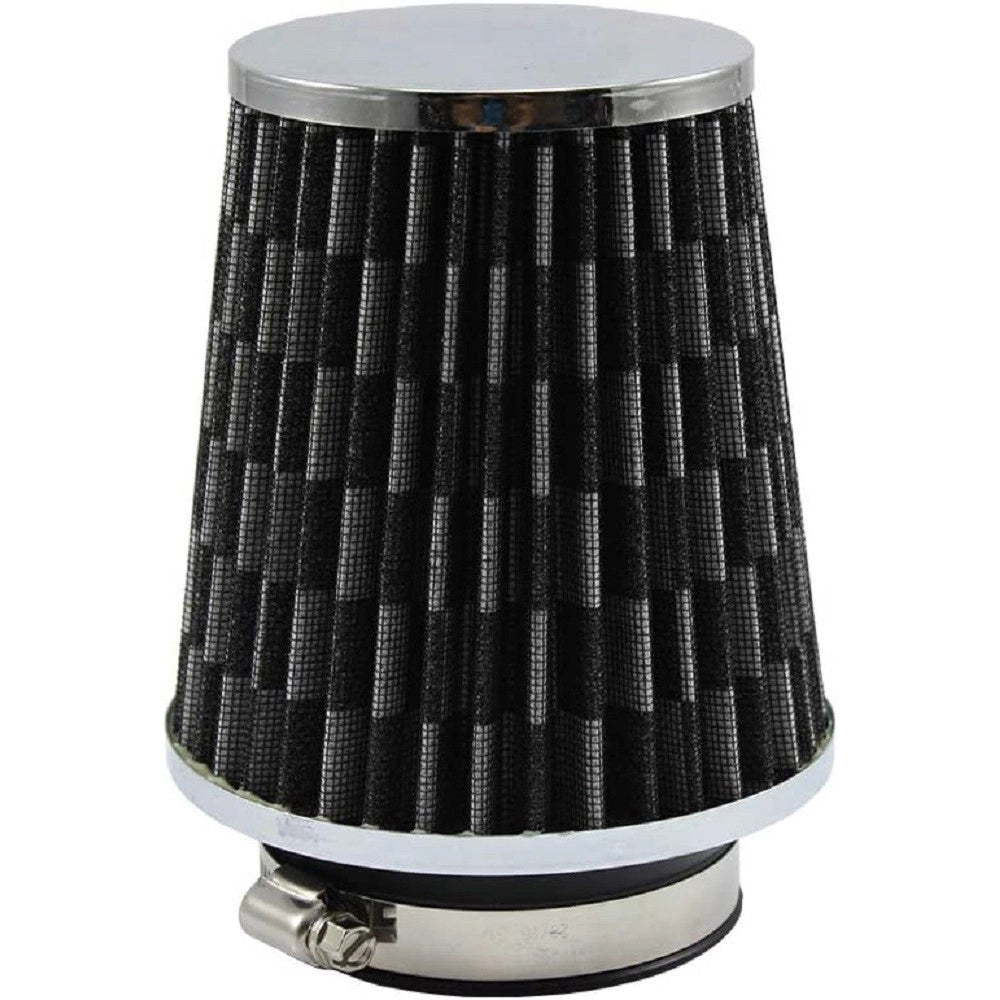 Trade Shop - Filtro Aria Fredda Universale Tondo Cono Alto Lavabile 76mm/3inch Accessori Auto -