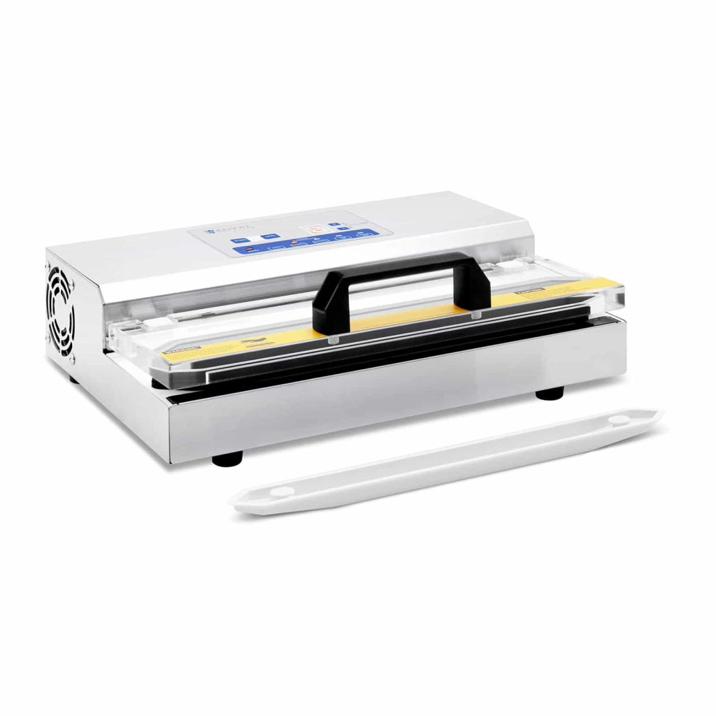 Macchina confezionatrice sottovuoto professionale per alimenti piccola confezionatrice sottovuoto professionale (velocità: 16 l/min sacchetti: 31 cm larghezza saldatura: 18 x 2 mm) 14_0004650