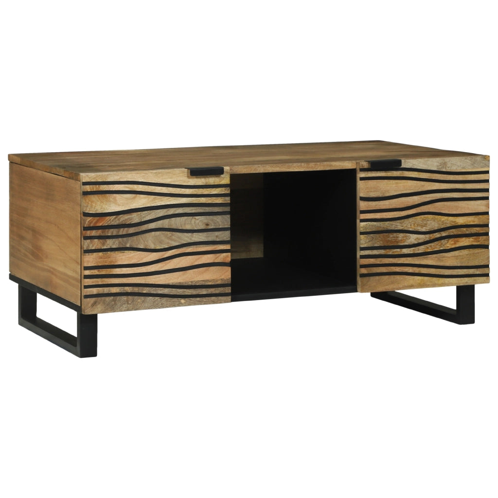 Tavolino da caffÃ¨ 100x54x40 cm Legno massello di mango