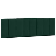 Cuscino Testiera Hanko Verde Scuro 160 cm in Velluto CFW3795630