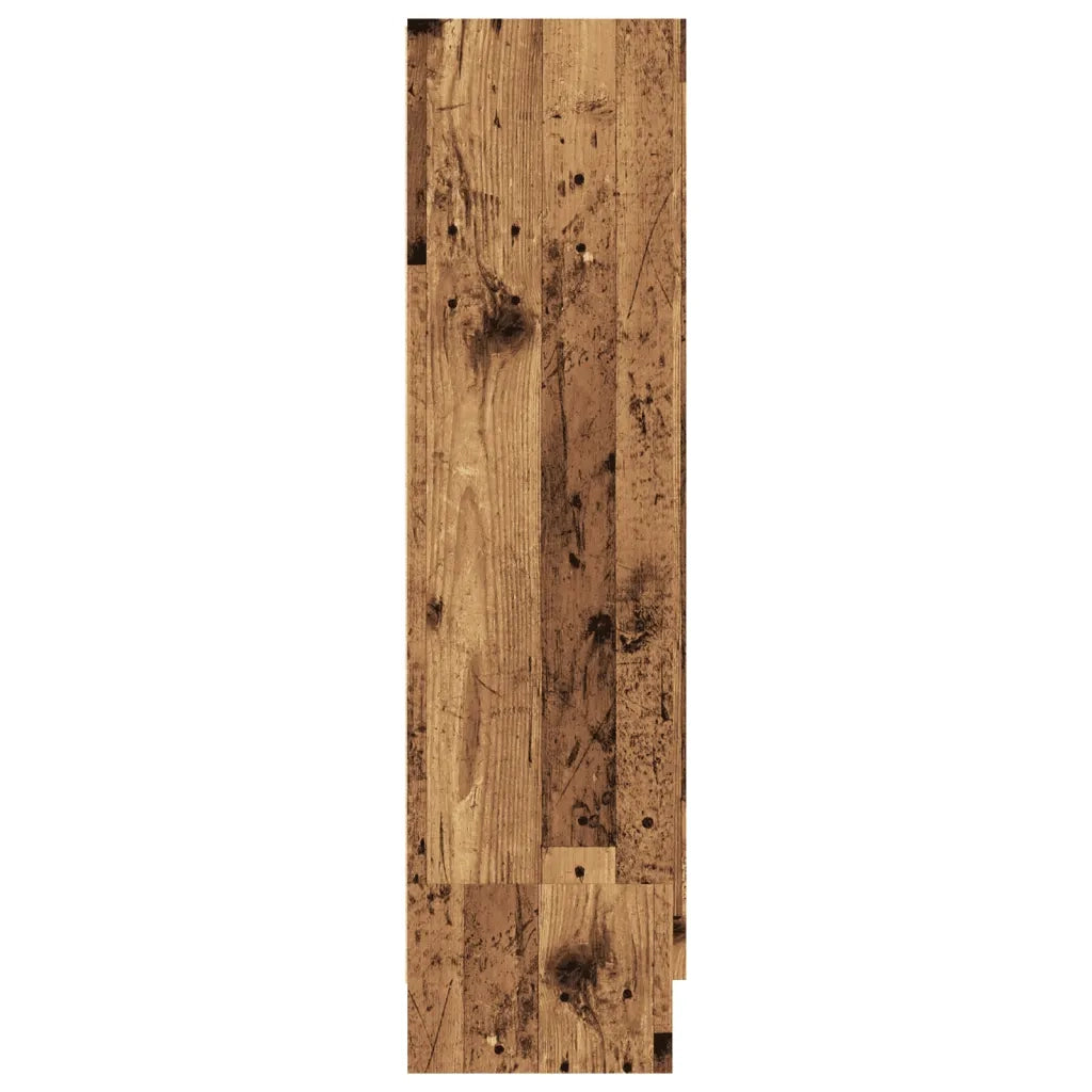 Libreria Legno Antico 82,5x30,5x115 cm in Truciolato