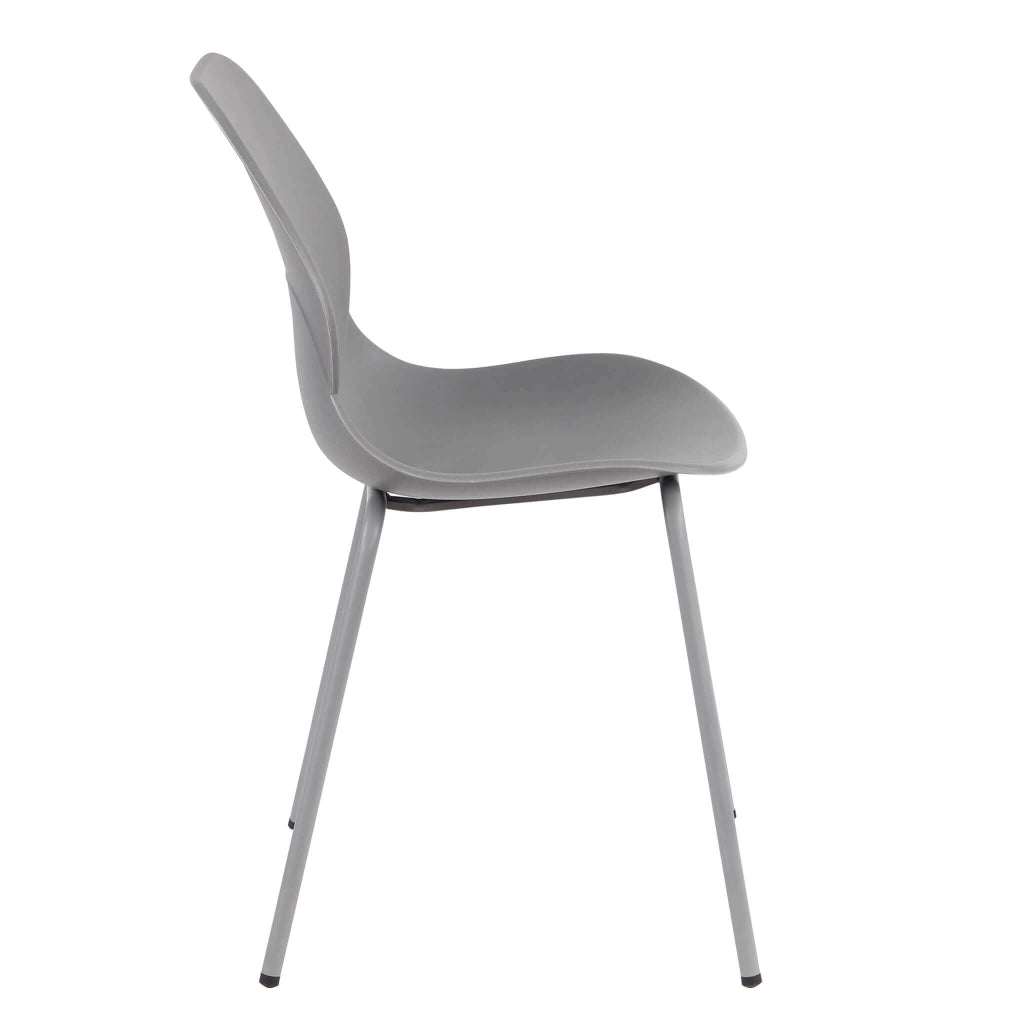 Sedia Moderna in Plastica cm 46x54x84 - CRIV