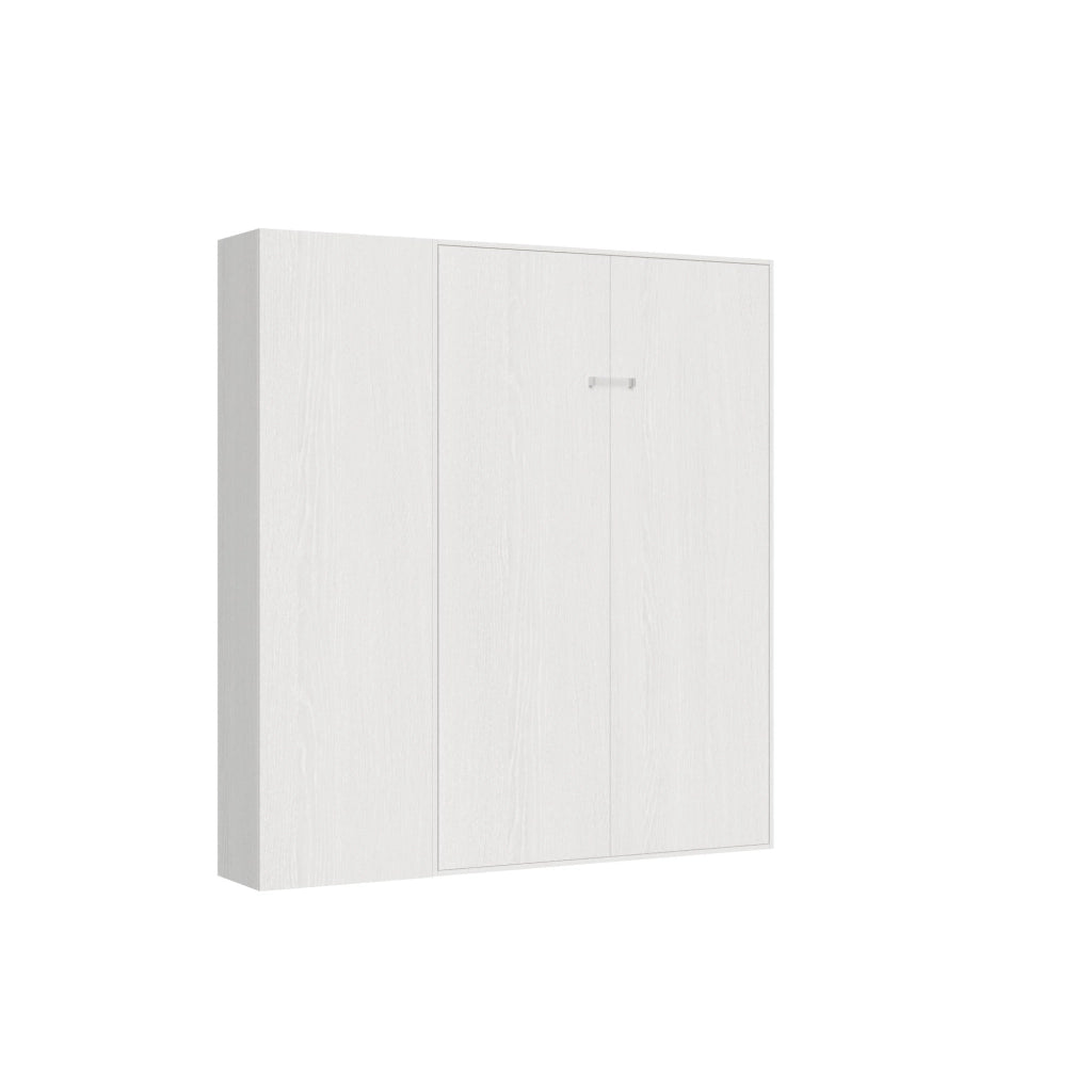 Letto 1 Piazza e Mezzo a Scomparsa Salvaspazio Kentaro H210 cm Bianco