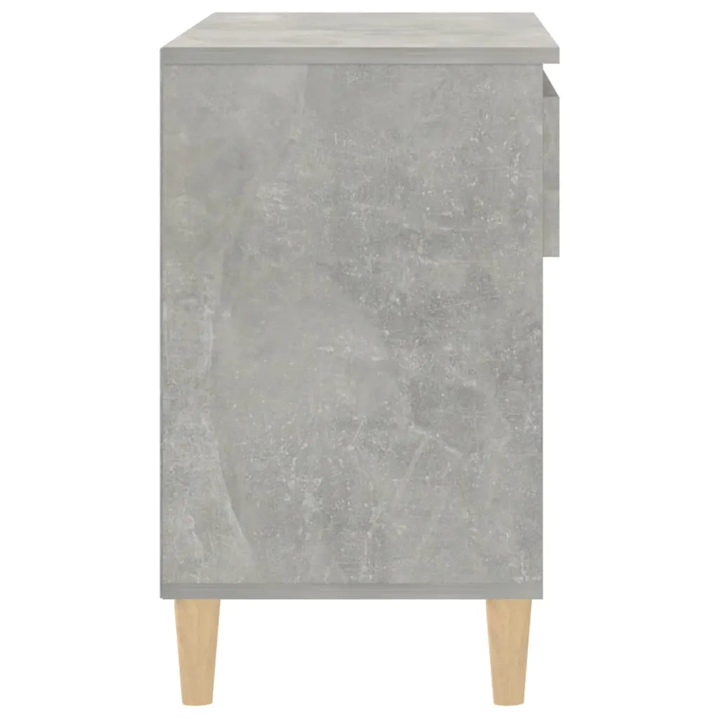 Scarpiera-Scaffale per scarpe Grigio Cemento 70x36x60 cm in Legno Multistrato 870732