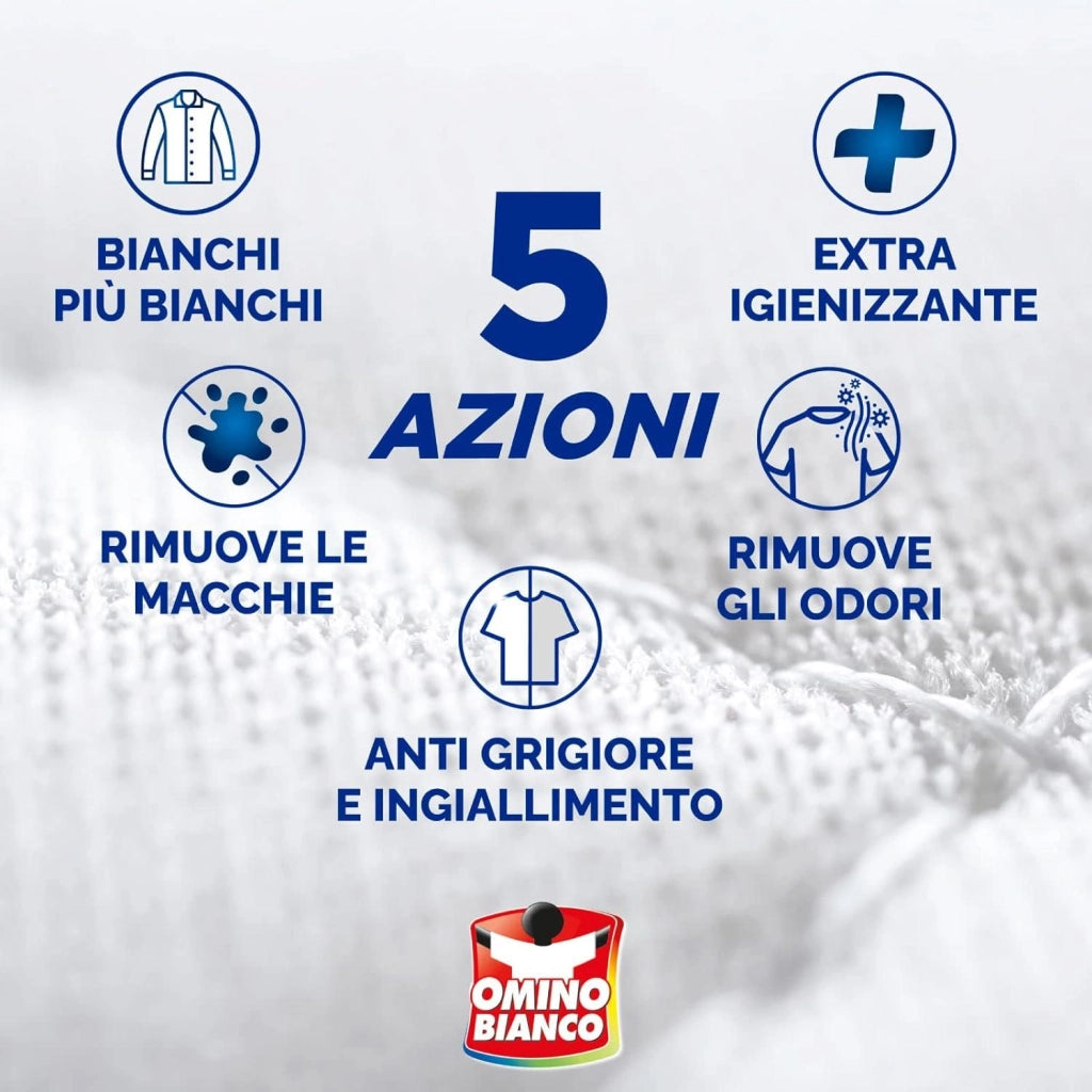 SET 4 PZ ADDITIVO OMINO BIANCO GEL 900ML BIANCOVIVO