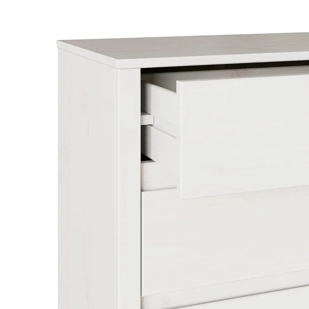 Cassettiera con cassetto Drammen Bianco 76,5 x 40 x 91 cm 42003053