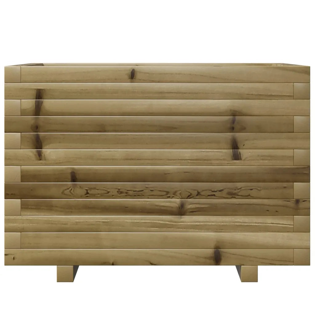 Fioriera da Giardino 70x40x49,5 cm in Legno di Pino Impregnato