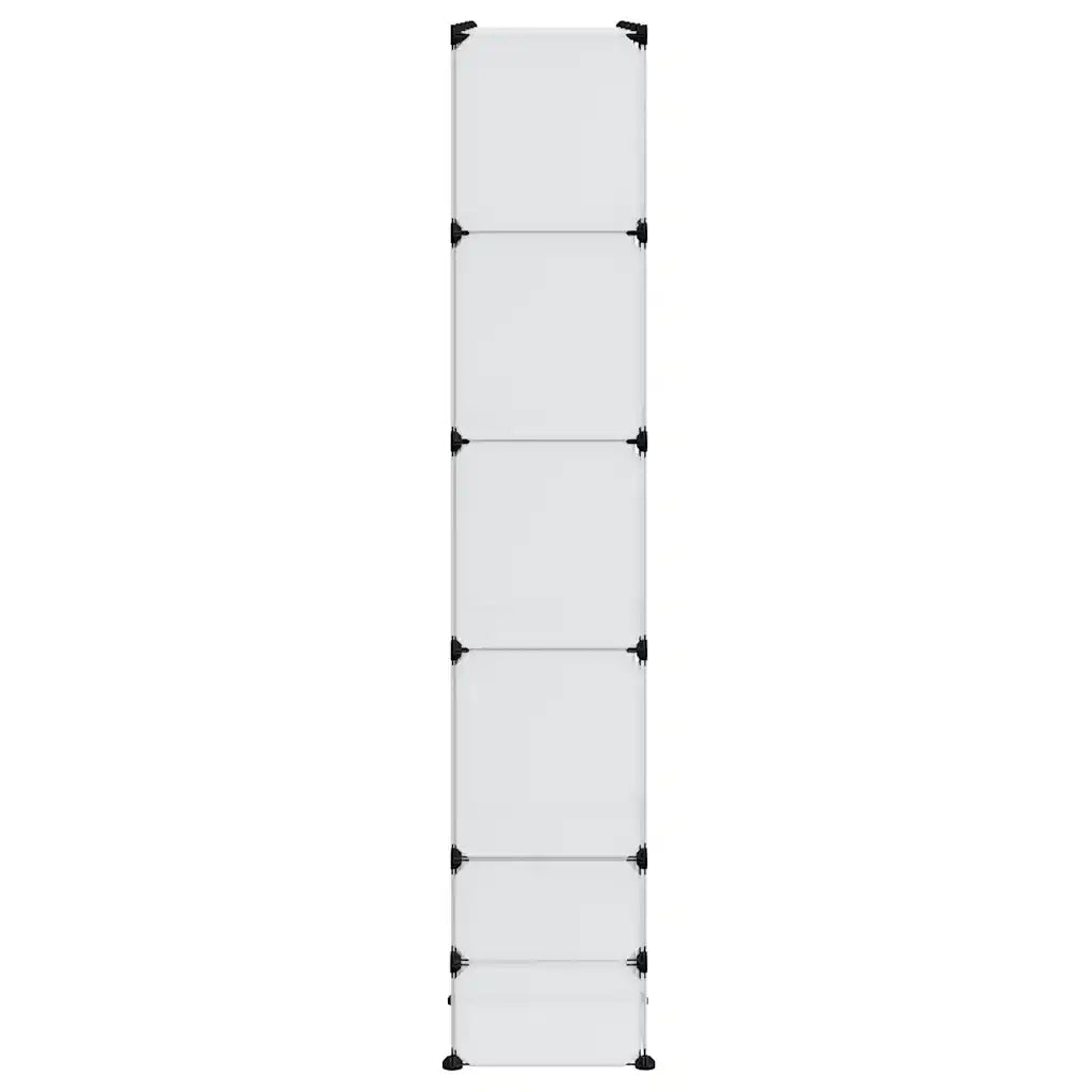 Armadietto Modulare 18 Scomparti Bianco 37 x 146 x 180,5 cm 240502