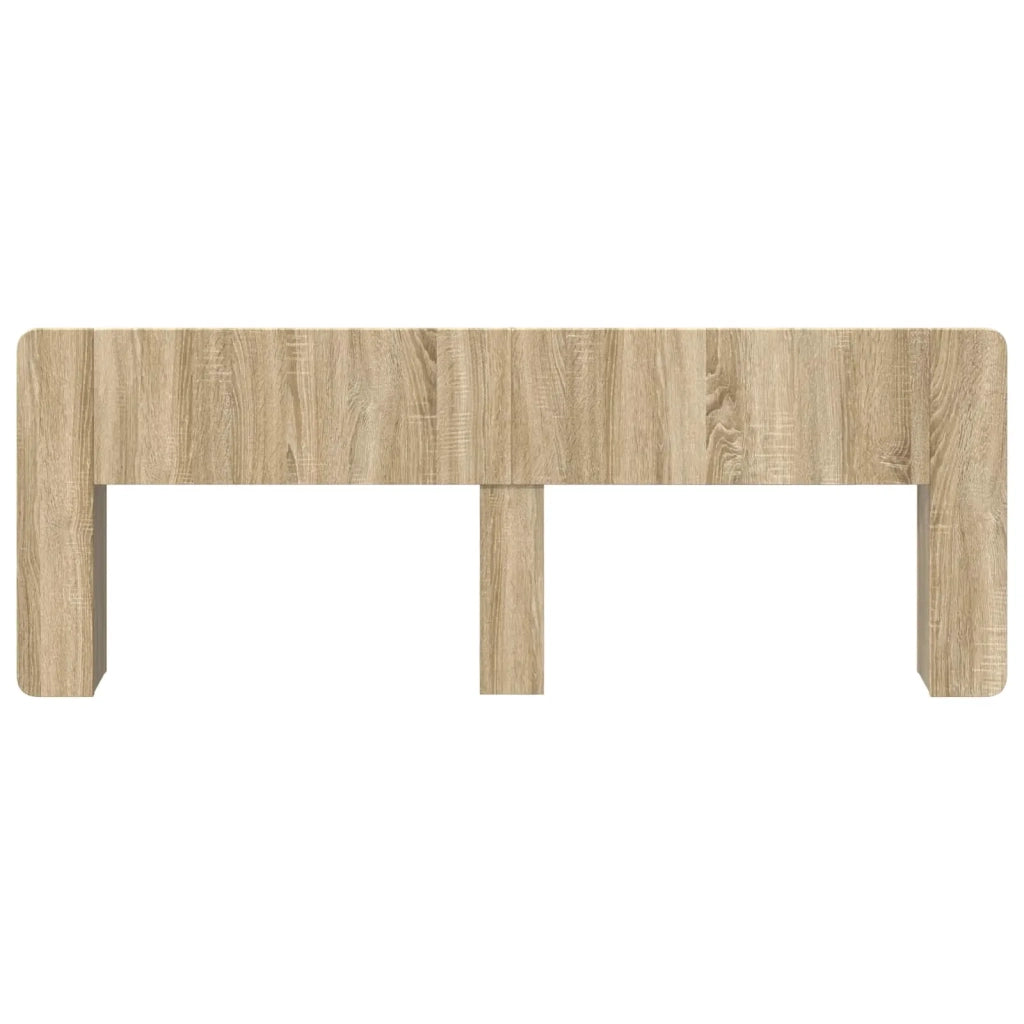 Testata del letto Rovere Sonoma Legno ingegnerizzato