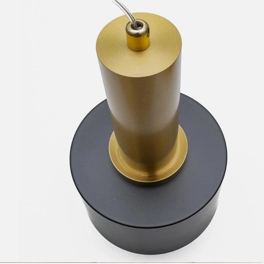 Applique da Parete Moderna Ottone e Nero E27 Altezza Regolabile 100cm Lampada Design Minimal per Camera Letto Soggiorno
