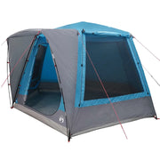 Tenda da Campeggio | Tenda Familiare Capanna Blu 420 x 420 x 227 cm Poliestere