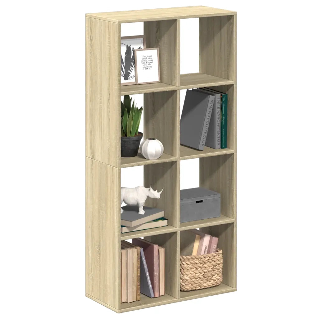 Libreria Divisorio Rovere Sonoma 69,5x29x137,5 cm in Truciolato 858023