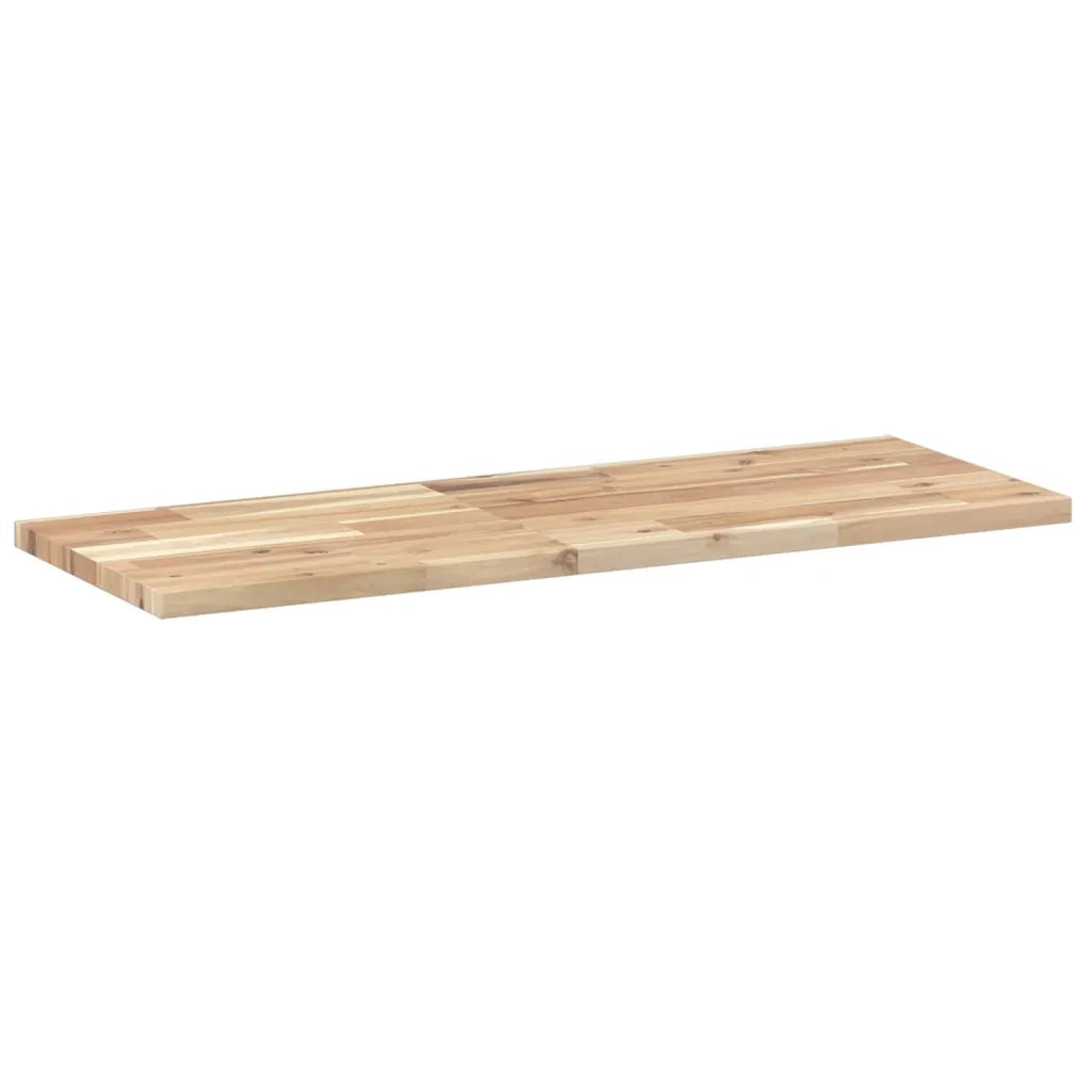 vidaXL Ripiano a Parete 80x30x2 cm Legno Massello Acacia Non Trattato