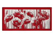 Tappeto Passatoia Cucina Corsia Retro Antiscivolo Disegno Amsterdam By Suardi - 55x140 - Rosso