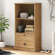 vidaXL Libreria VIGO 60x35x114,5 cm in Legno Massello di Pino