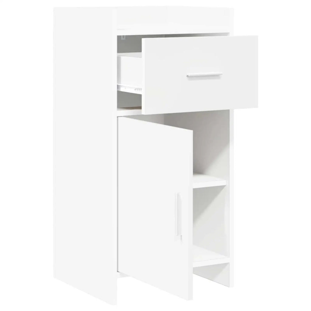 Credenza Bianco 40 x 36 x 80 cm Legno ingegnerizzato 8011083