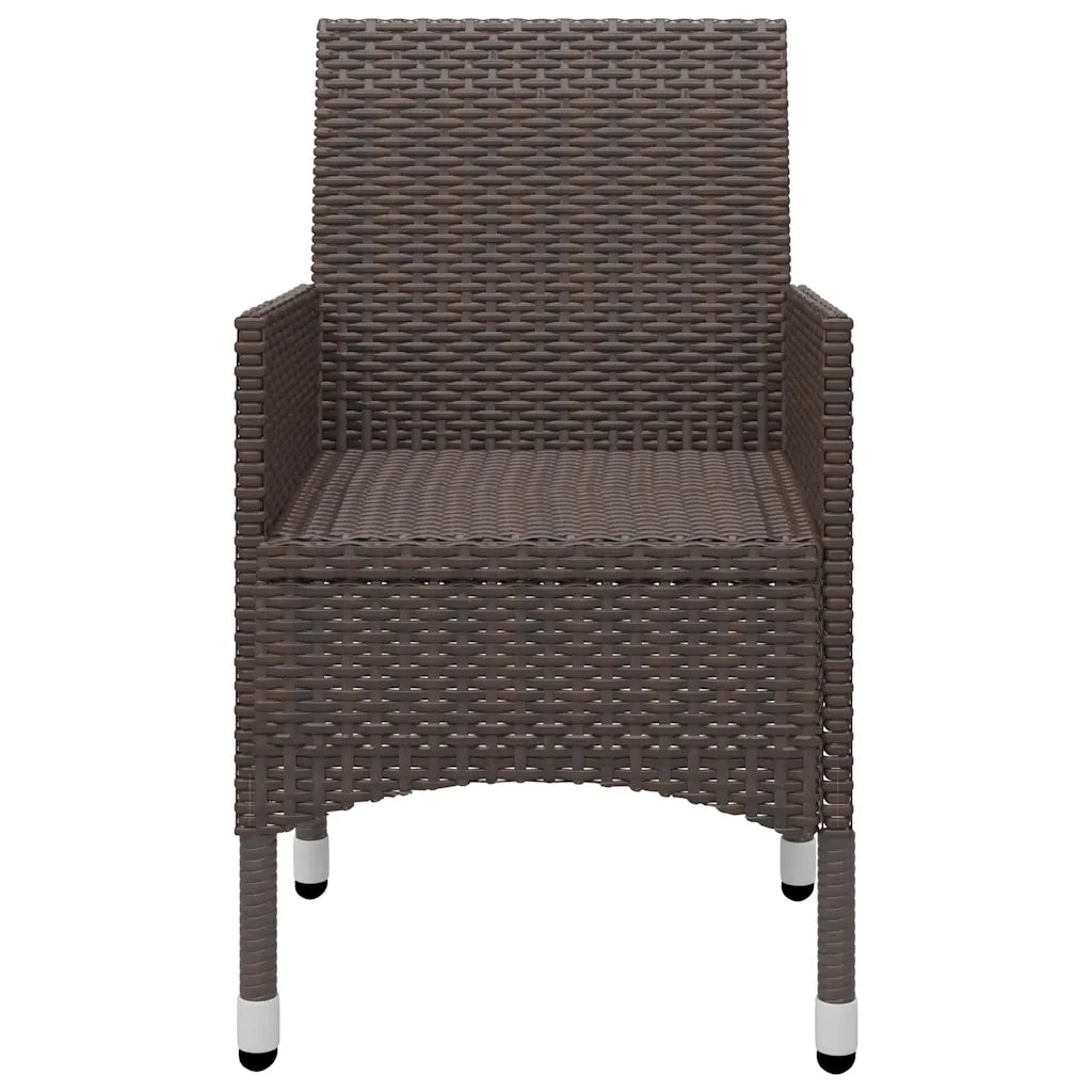 Set da Pranzo da Giardino 9 pz Marrone cod mxl 42408