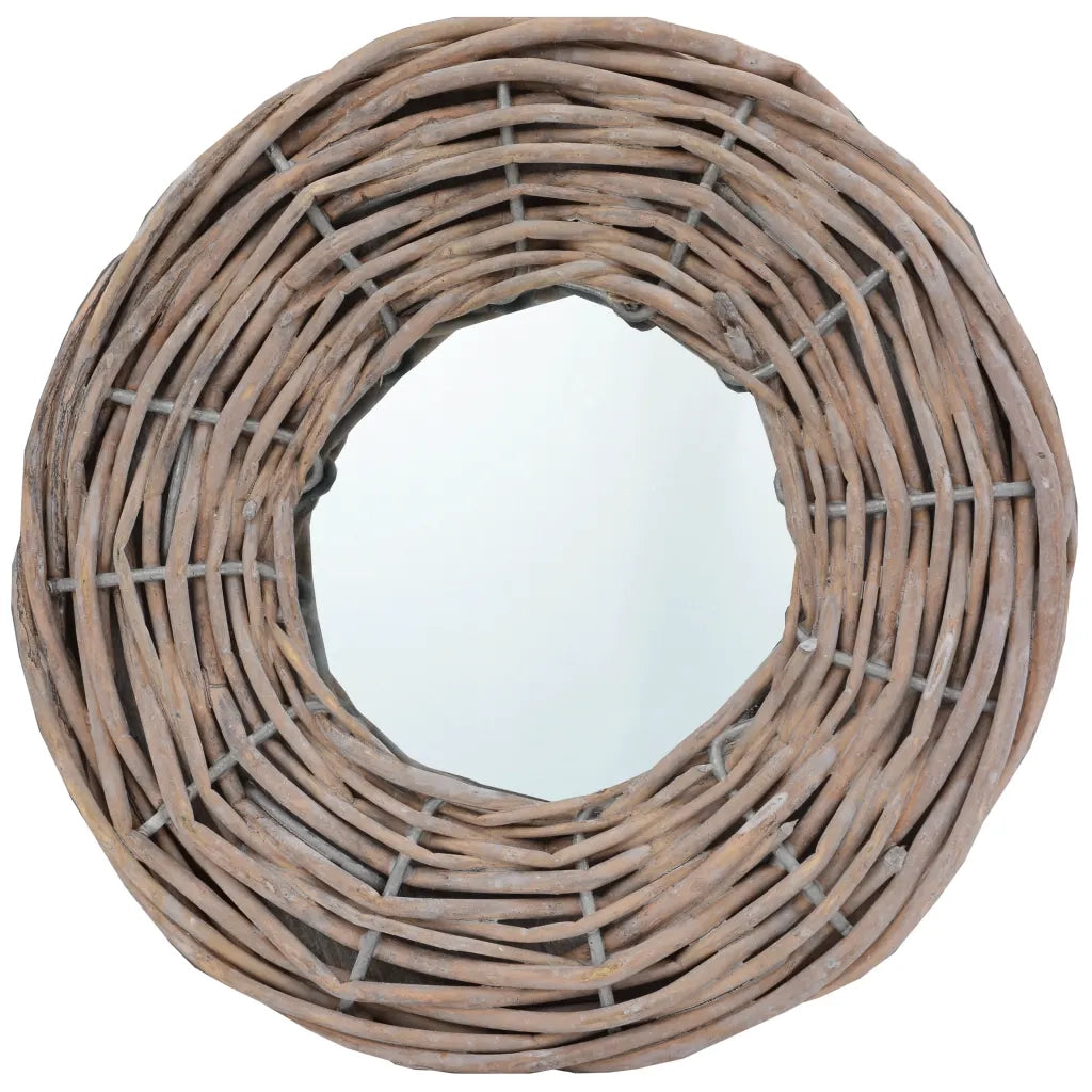 Specchi 3 pz 15 cm in Vimini cod mxl 64354