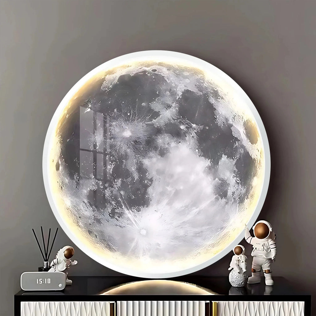 Lampada Da Soffitto App1806-cw Moon Led White