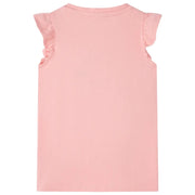 Maglietta da Bambina Rosa 128 11277