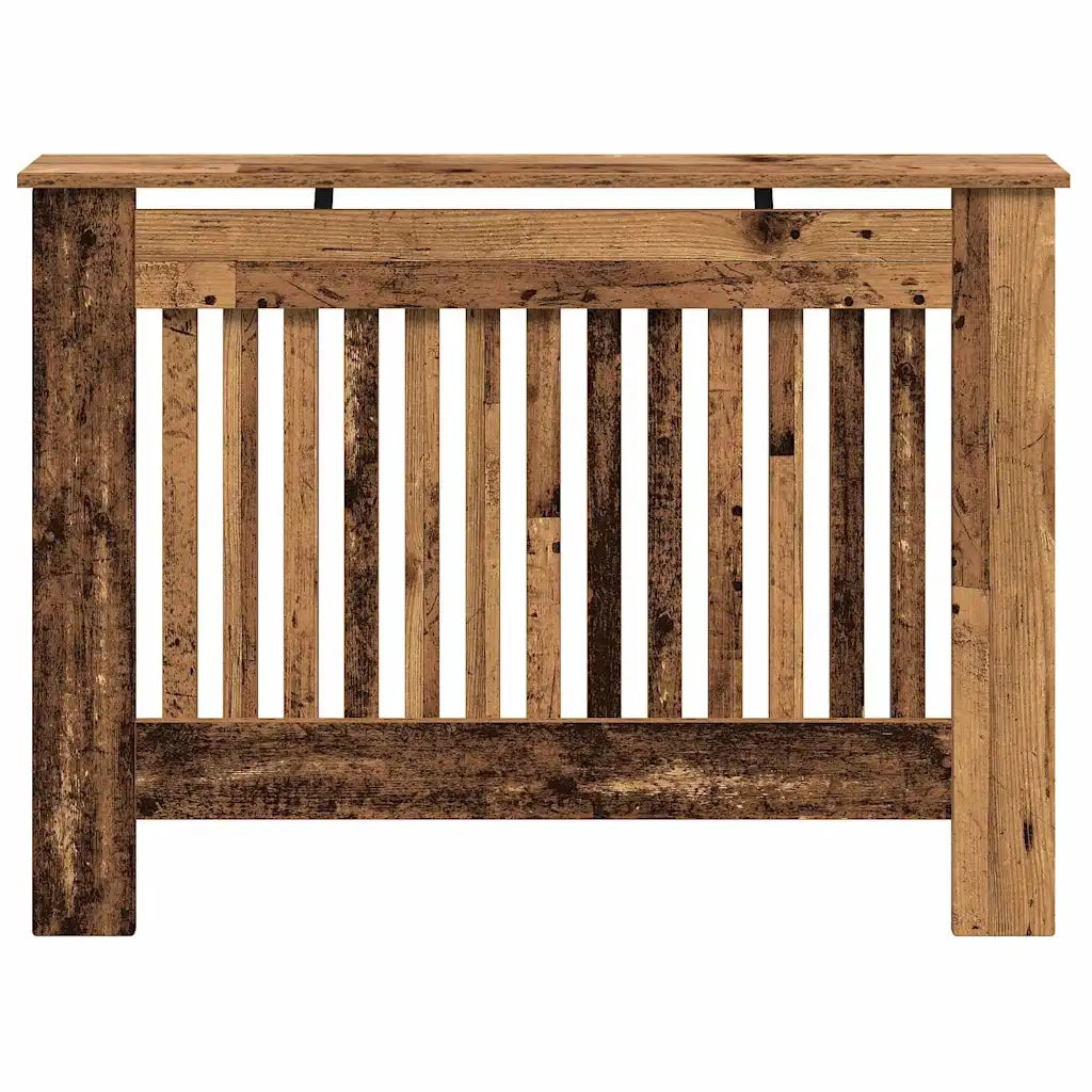 Copertura per radiatori Legno vecchio 112 x 19 x 81,5 cm 884111