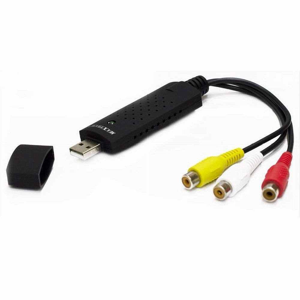 Trade Shop - Acquisizione Video E Audio Usb Per Notebook Telecamere Al Pc Maxtech Ae-usb001 -