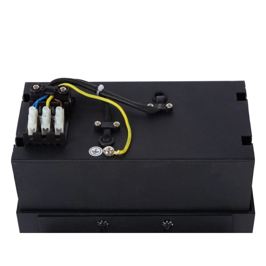 Lucide Trimless faretto incasso rettangolare 2xGU10 nero