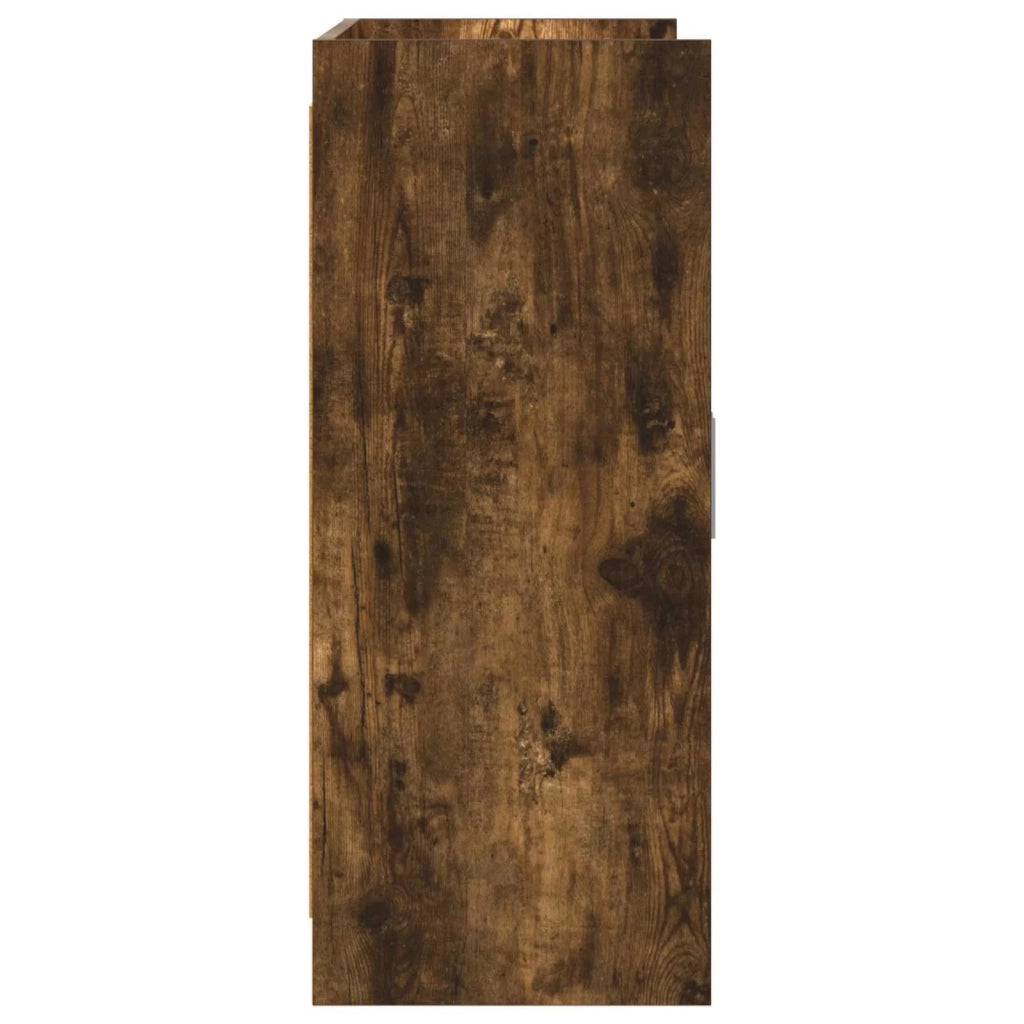 Credenza Rovere Fumo 98,5 x 33 x 80 cm Legno ingegnerizzato 8011127