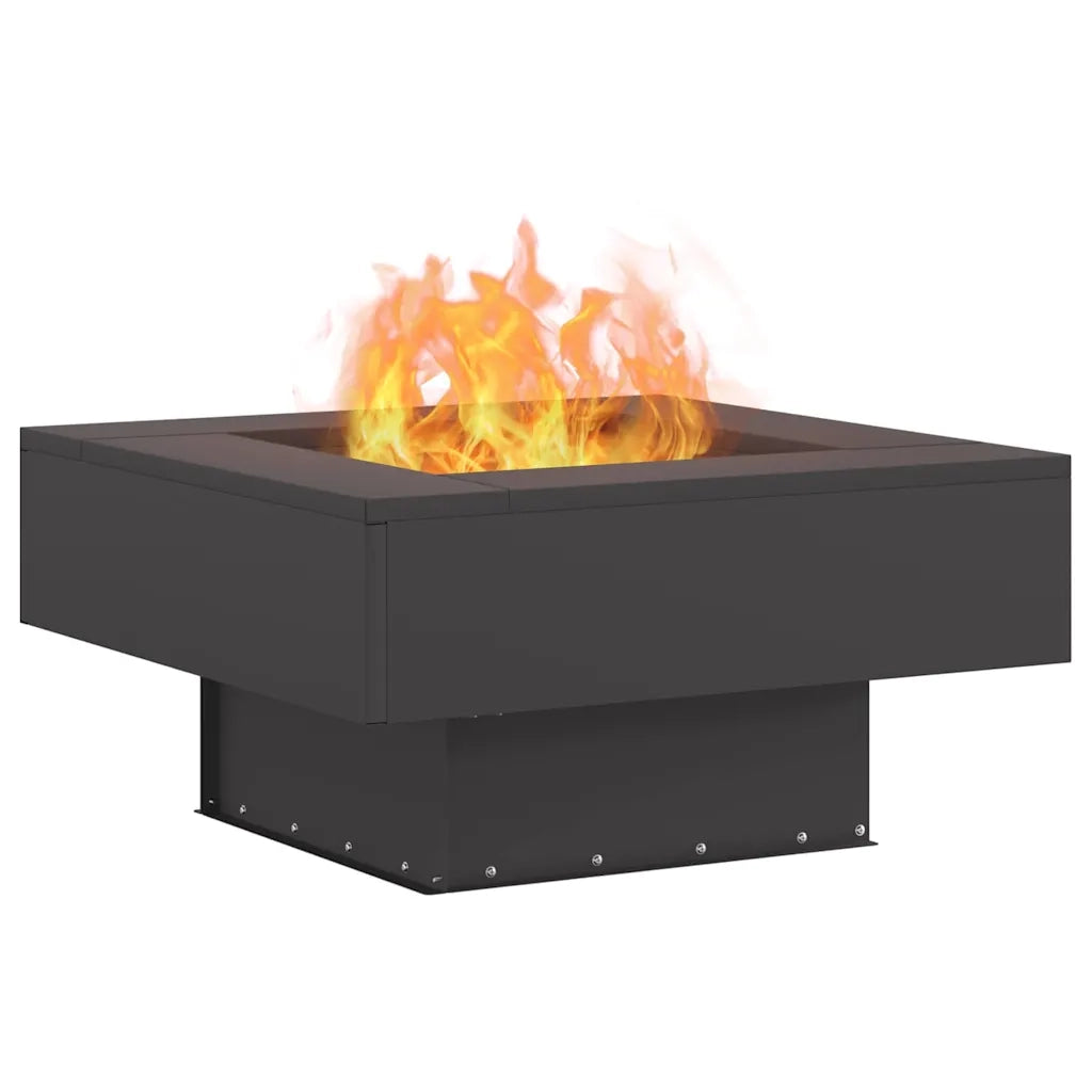 Focolare Nero 60 x 60 x 30 cm Acciaio CFW6009899