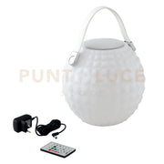 LAMPADA LED PORTATILE GECO BIANCA 3W 180LM RGB DIMMERABILE IP44 SPEAKER BLUETOOTH, TELECOMANDO INCLUSO 25,