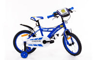 SCH CHICANE 16", bicicletta per bambini, adatta a bambini tra i 5 e i 7 anni, per altezza tra 105 e 135 cm, con campanel
