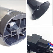 Clacson elettrico per veicoli - 165 decibel - 12V - nero