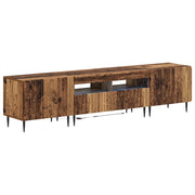 Mobile TV LED a 5 pezzi Legno antico Legno ingegnerizzato 3416526