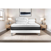 Pacchetto letto completo - Materasso 180x200cm + Box spring con doghe (kit) + 2 cuscini + Piumino - Vital Soft