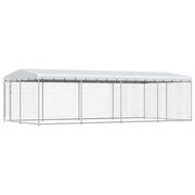 Canile da Esterno con Tetto 8x4x2,3 m cod mxl 39847