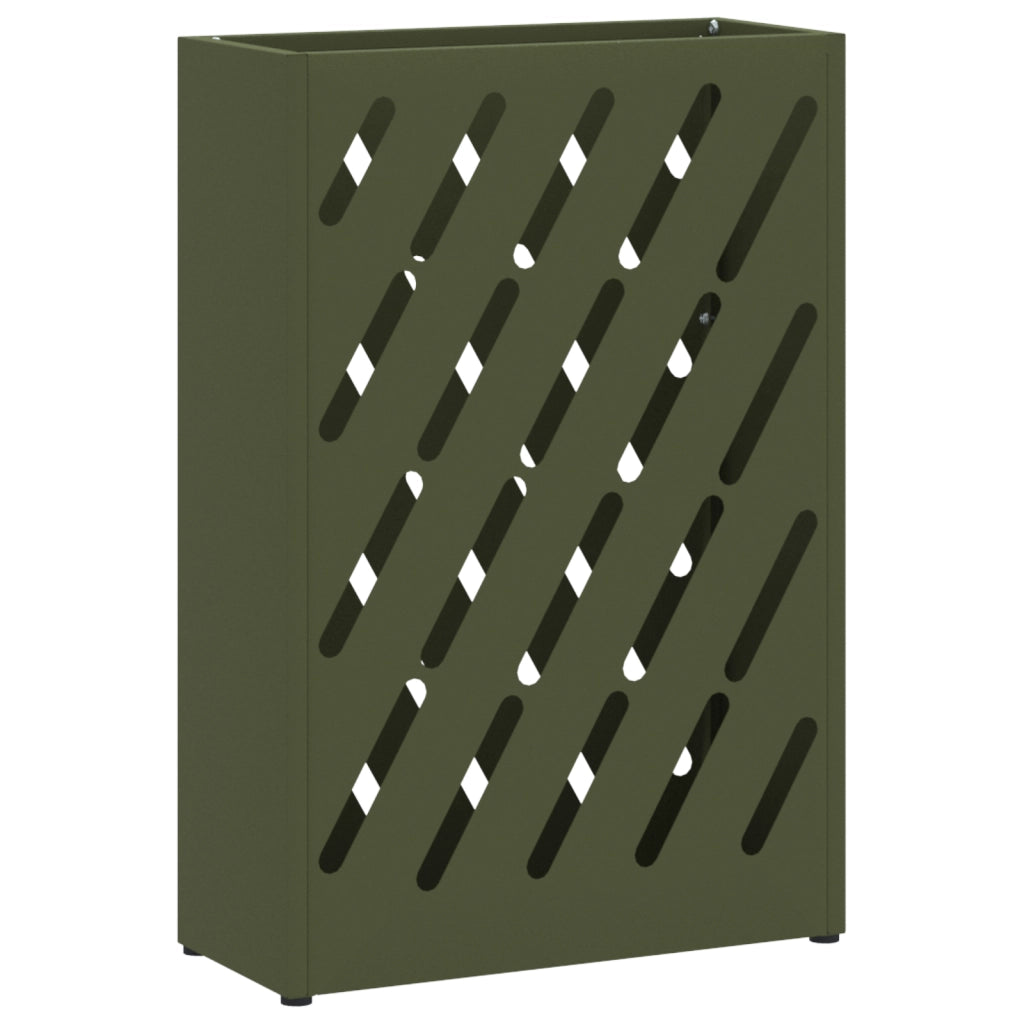 Portaombrelli Verde oliva Metallo Standard Portaombrelli