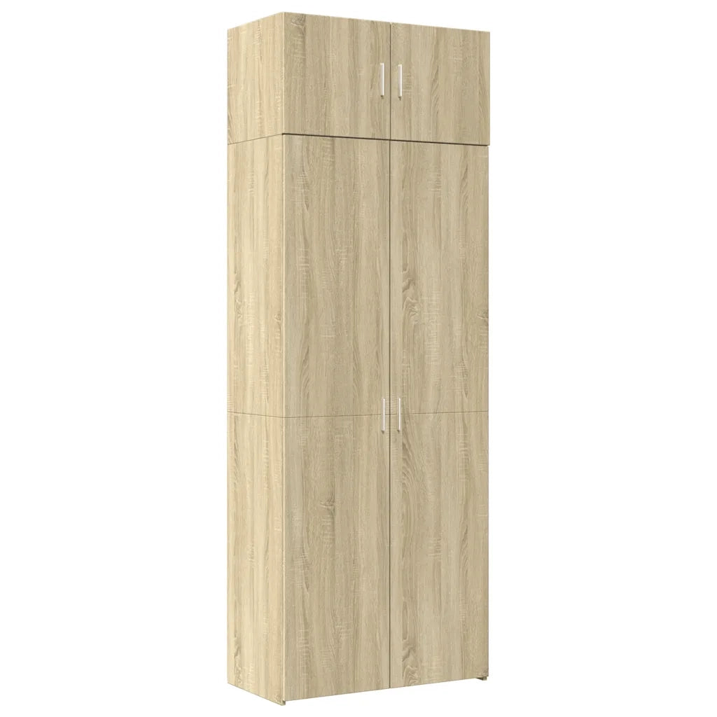 Armadietto Rovere Sonoma 80x42,5x225 cm in Truciolato CFW2487989
