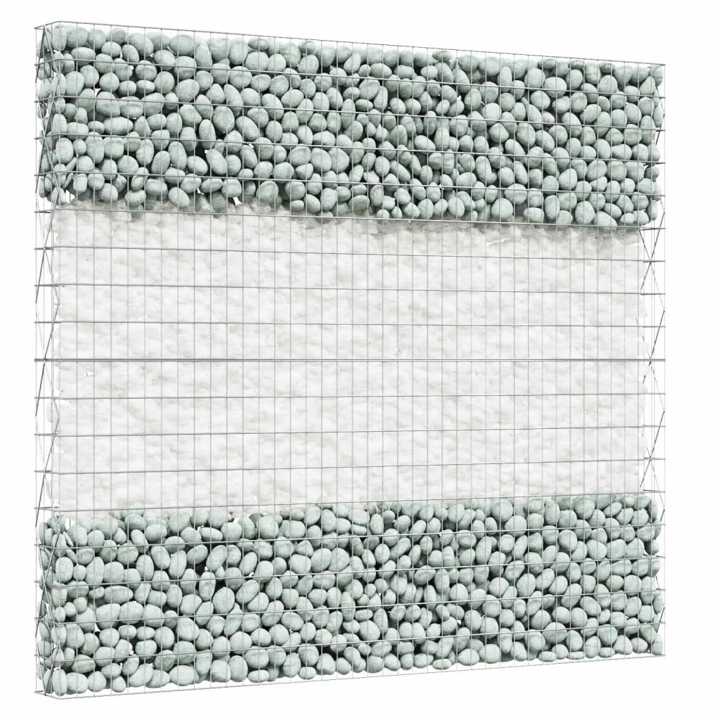 Sassi da Giardino Bianco 12 cm Vetro CFW9086014