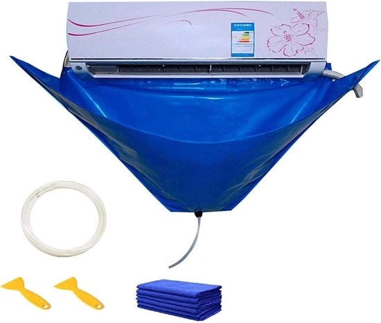 Tas di Protezione per Climatizzatori a Soffitto - Scarico - Supporti Laterali Bidirezionali - Lavabile a Vapore - Tas di Servizio
