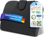 Seduta ergonomica per migliorare la postura - Cuscino ortopedico con schiuma a memoria | seduta rigida per poltrona, auto, ecc.