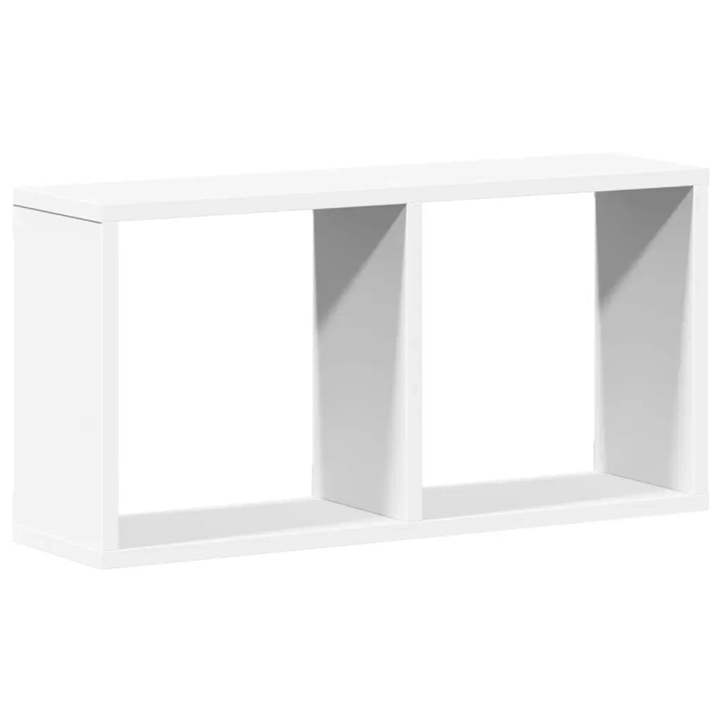 Mobile a Parete 60x16x30 cm Bianco in Legno Multistrato 854877
