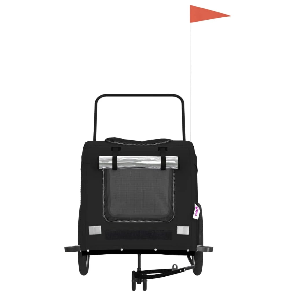Rimorchio/carrello per animali domestici nero 02_0044232