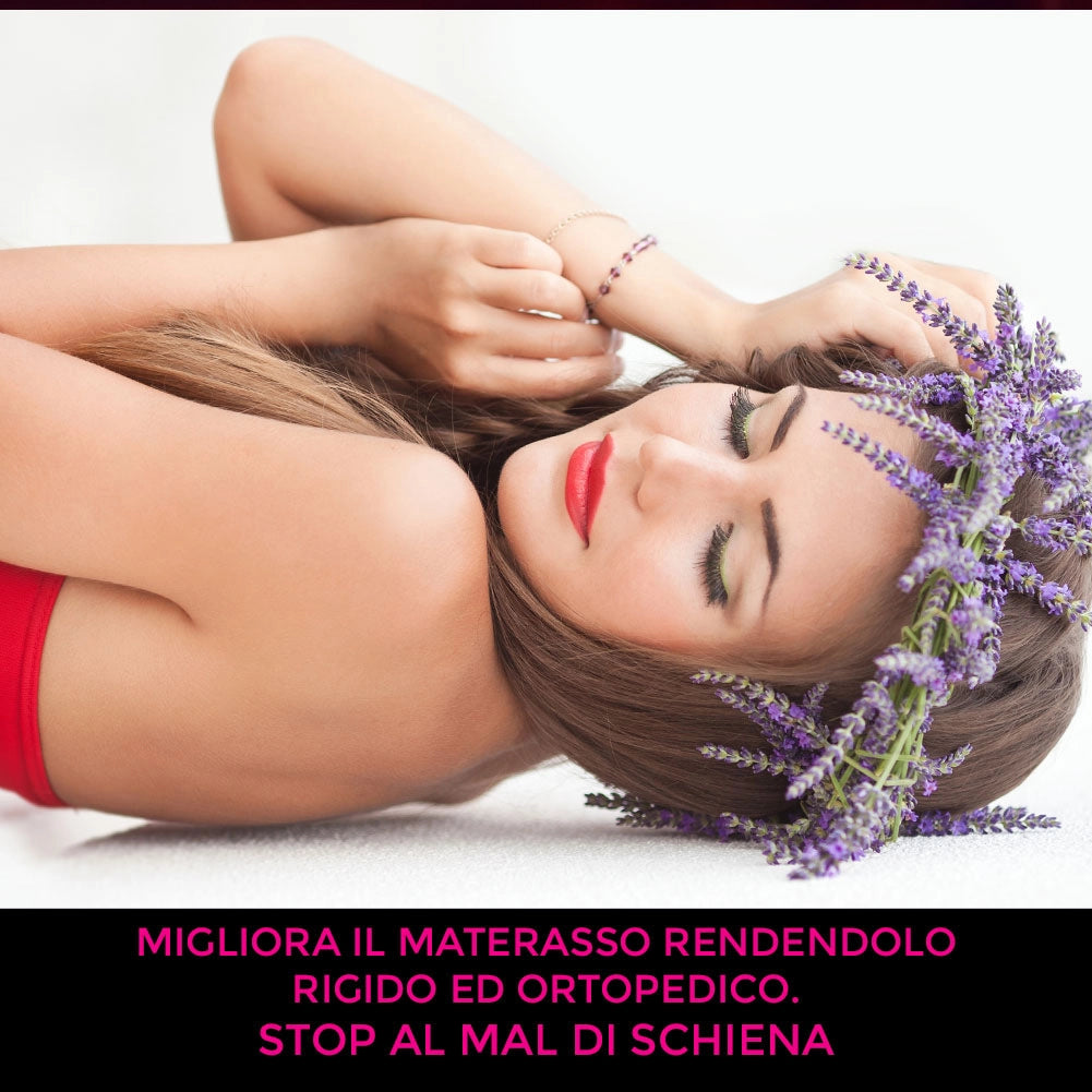 Topper rigido, correttore ORTOPEDICO BIOGREEN H6, DISPOSITIVO MEDICO DETRAIBILE, tessuto anallergico sfoderabile, 4 lati in ARGENTO - ORTOPEDIC piazza e mezza 120x195
