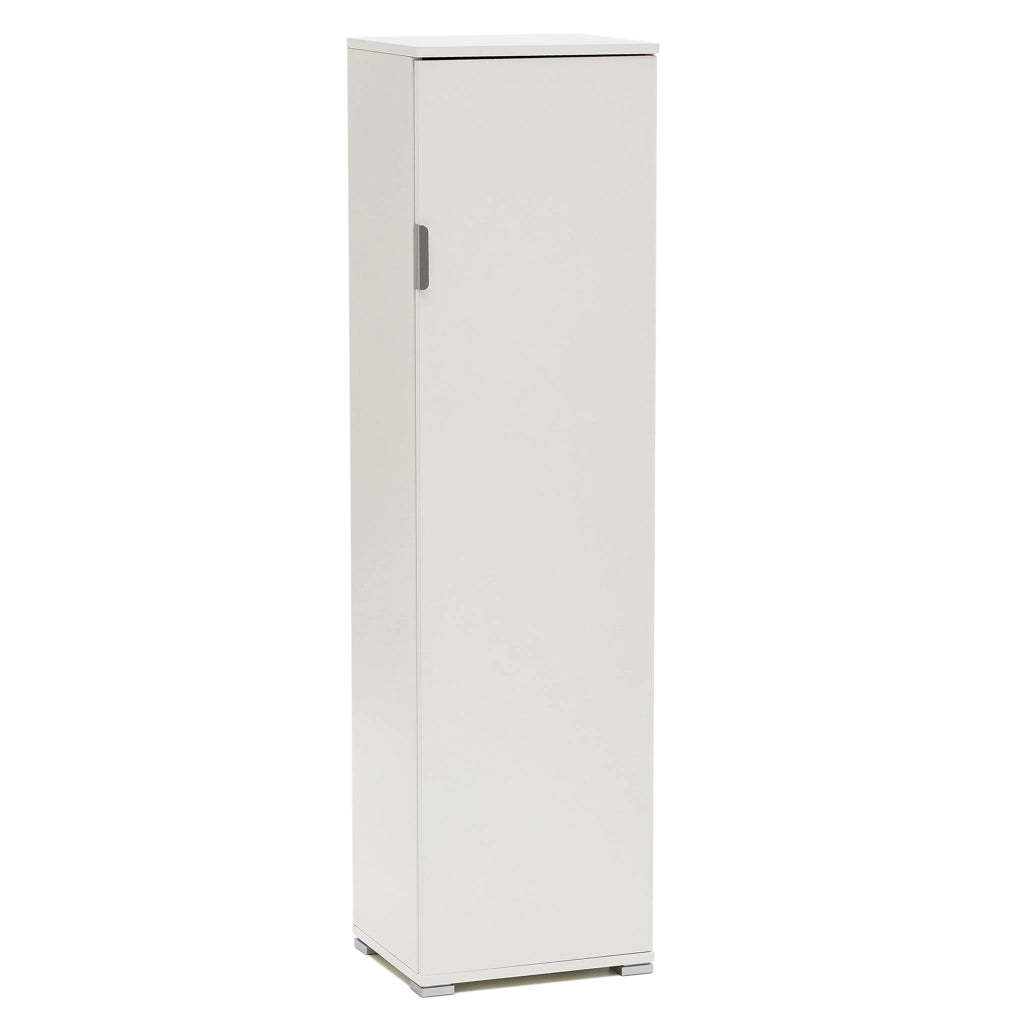 Armadietto da Bagno un anta 4 ripiani in Legno Composito cm 40x33x151 - ZAK
