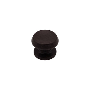 Pomolo fisso per porta SAGUATTI 866/70UAB in alluminio marrone opaco