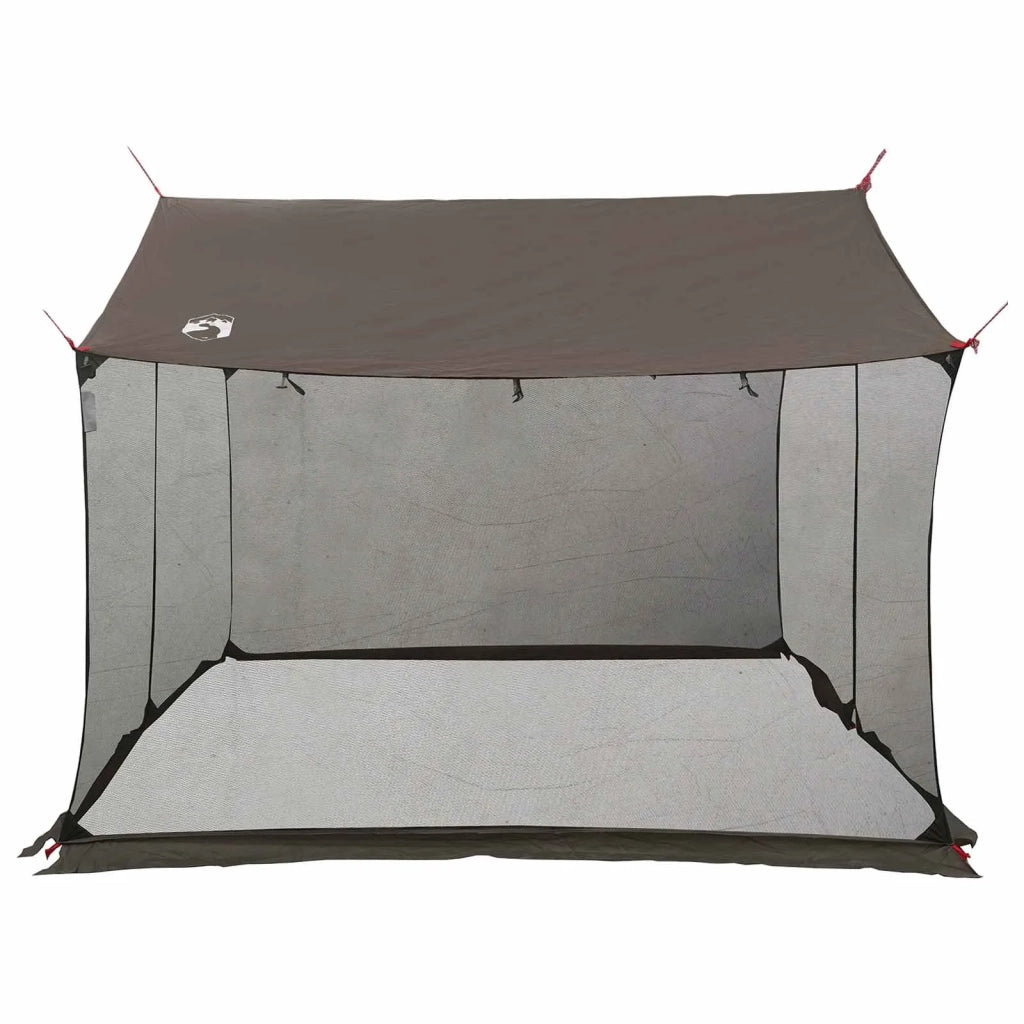 Telo da campeggio con pareti in rete Marrone Grigio 42029008