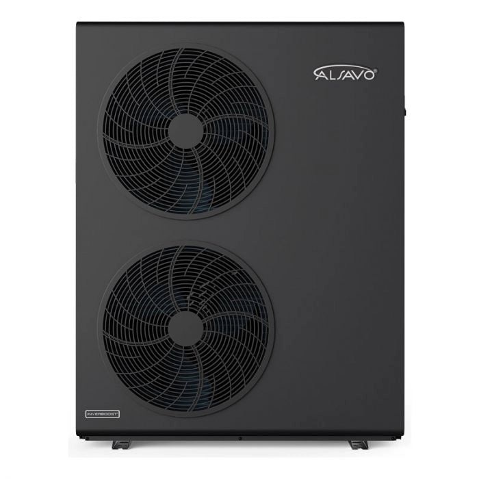 Pompa di calore aria acqua full inverter ALSAVO i16 da 16.5 kW, riscaldamento casa fino a 235 m²