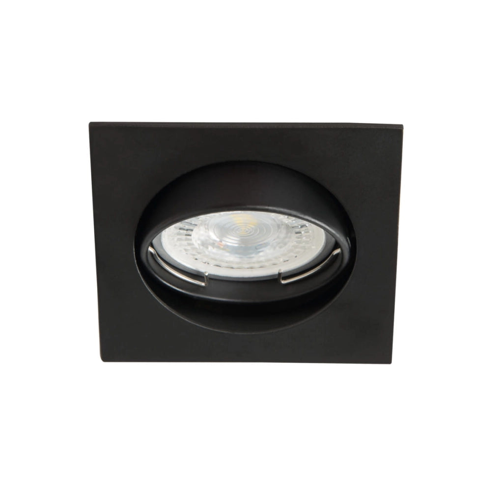 Kanlux NAVI 25991 faretto incasso quadrato nero GX5.3